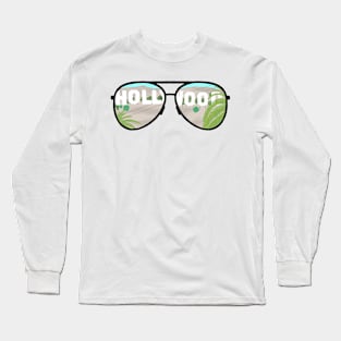 Hollywood in Aviator sunglasses Long Sleeve T-Shirt